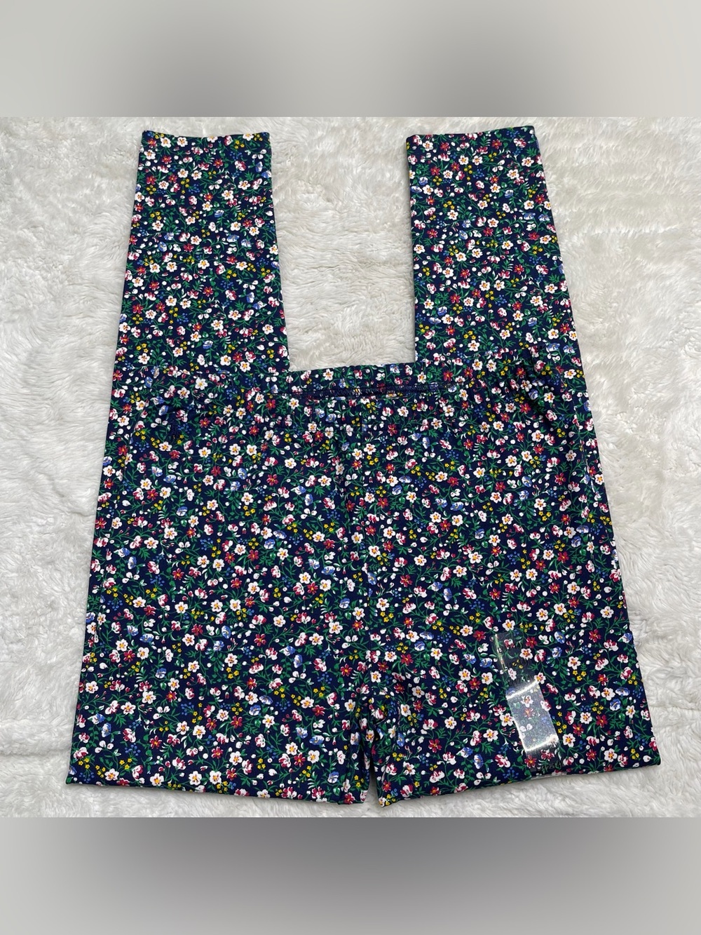 New Polo Ralph Lauren Girls Floral Leggings Size Large 12-14Y